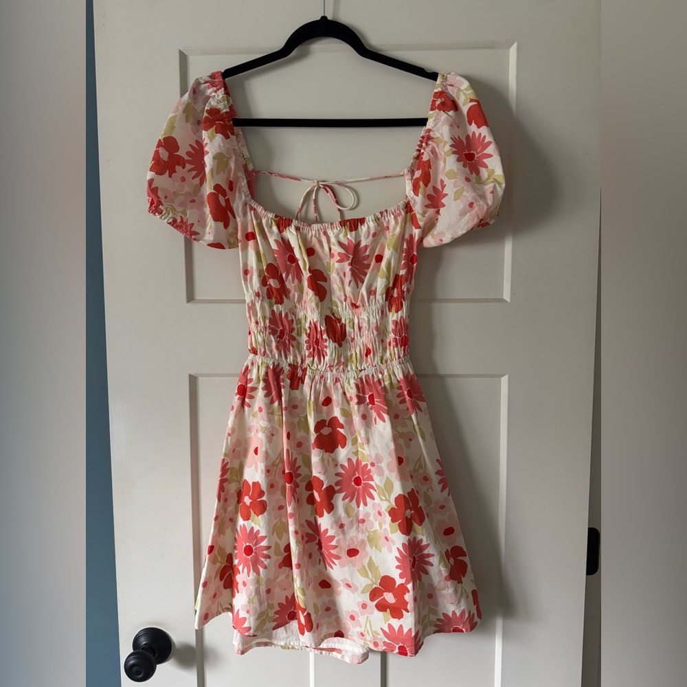 Sabo Skirt Darling Floral Mini Dress Womens Size S